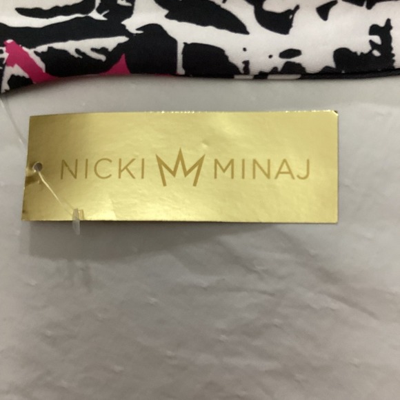 NWT Nicki Minaj Pink Floral Bodycon Dress 3/4 Sleeve Career Party L - Picture 4 of 8